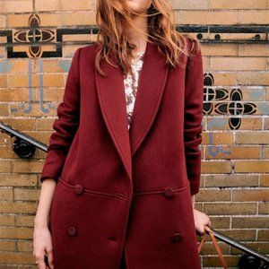 RESERVED Sezane James Coat NWT Sz 38